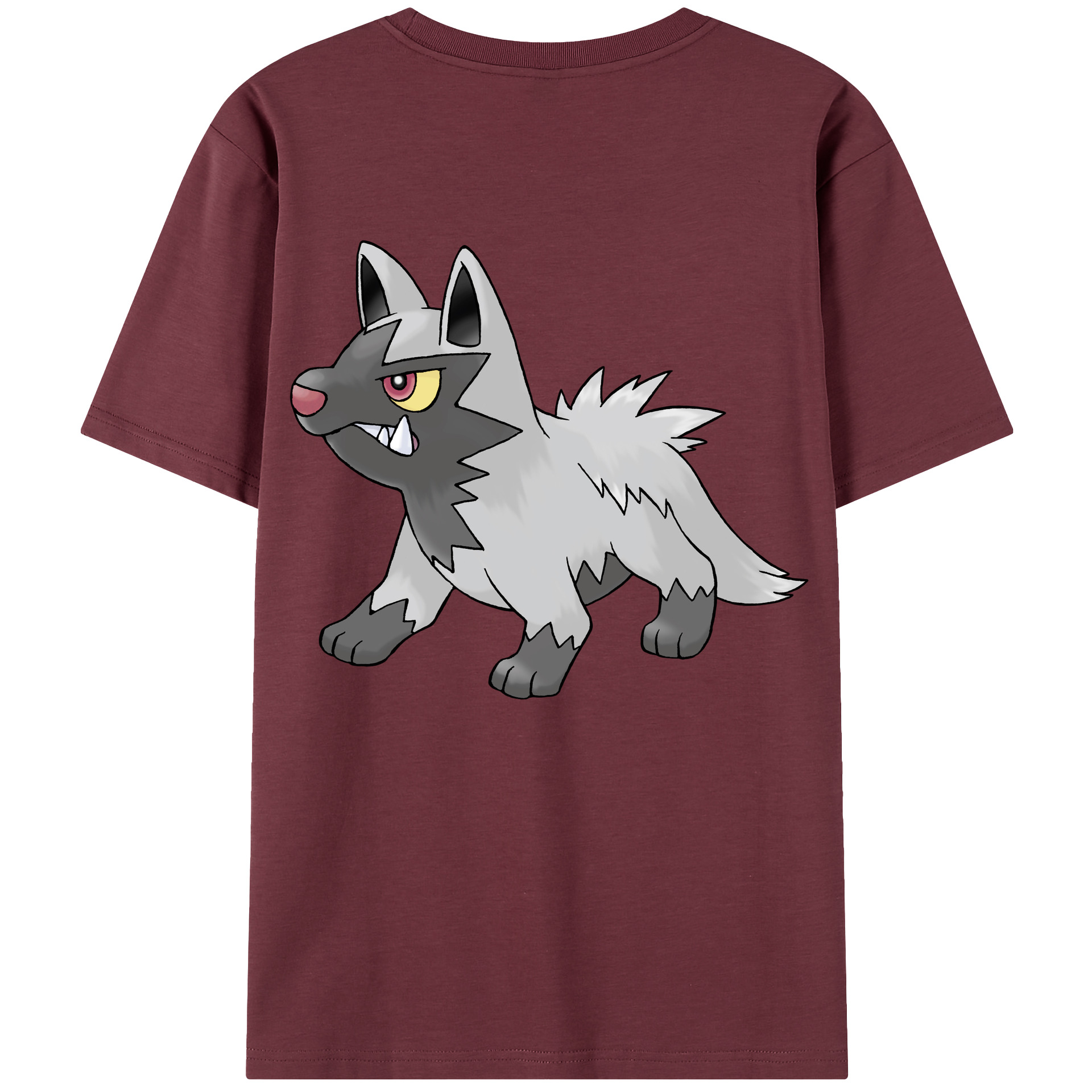 （画像用） ポケットモンスター Pokémon 綿100％半袖Tシャツ（背面プリント）